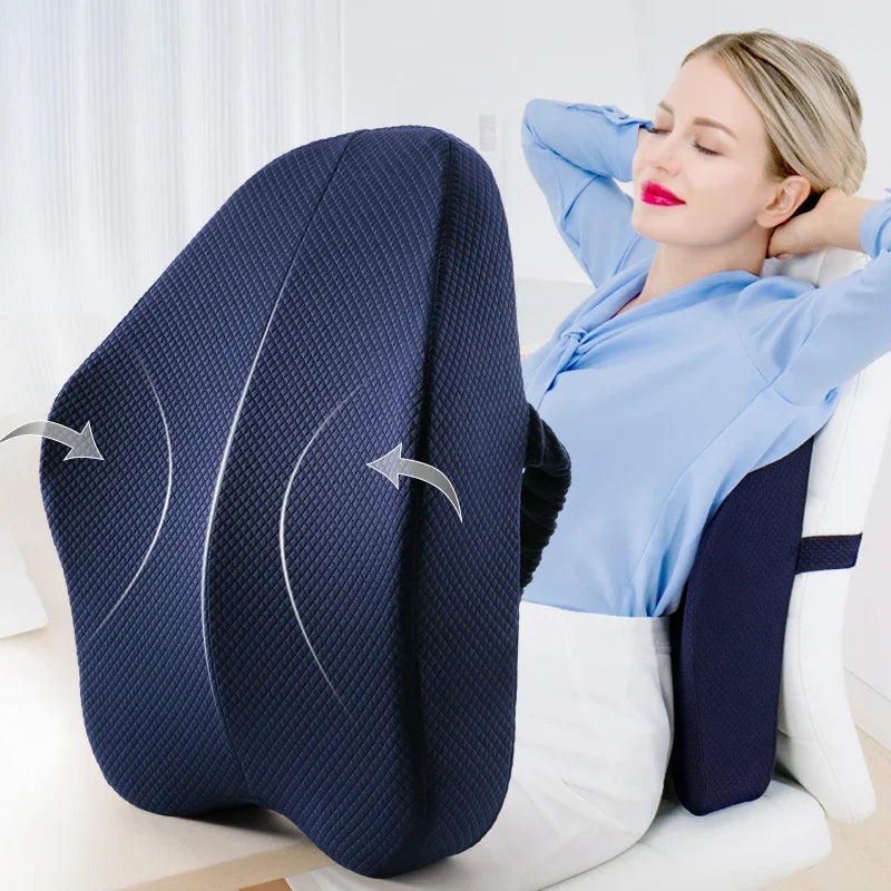 Memory Foam Orthopedic Pillow Seat Cushion
