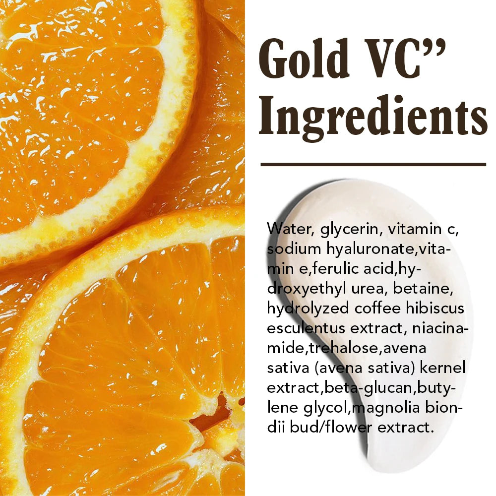 Vitamin C Cream for Face, Anti Aging Serum with Hyaluronic Acid