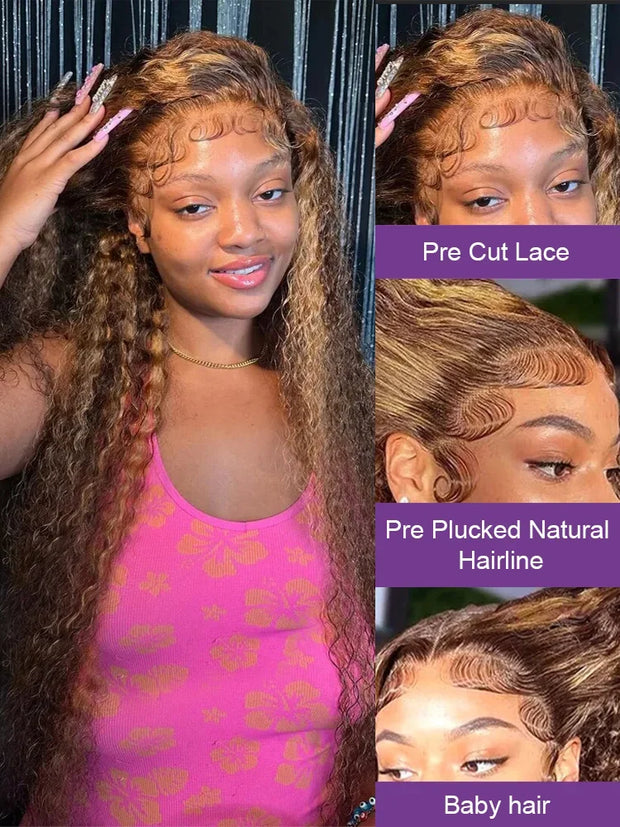 Curly Highlight Wig