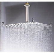 Matte Black 20inch Rainfall Shower Head
