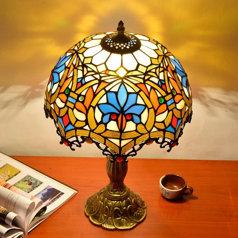 Tiffany Stained Glass Lamp