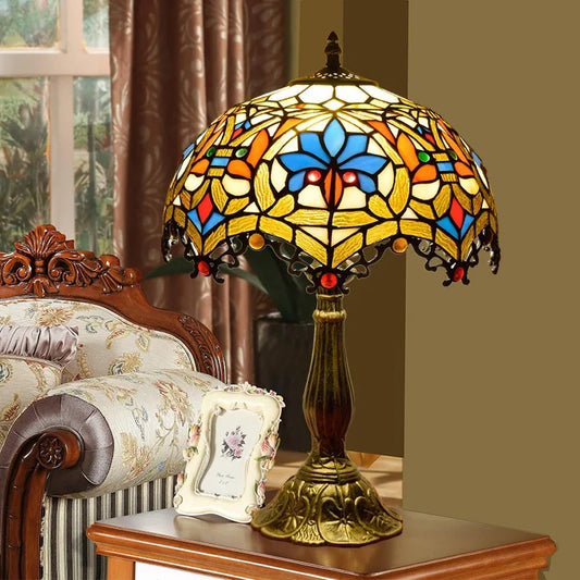 Tiffany Stained Glass Lamp