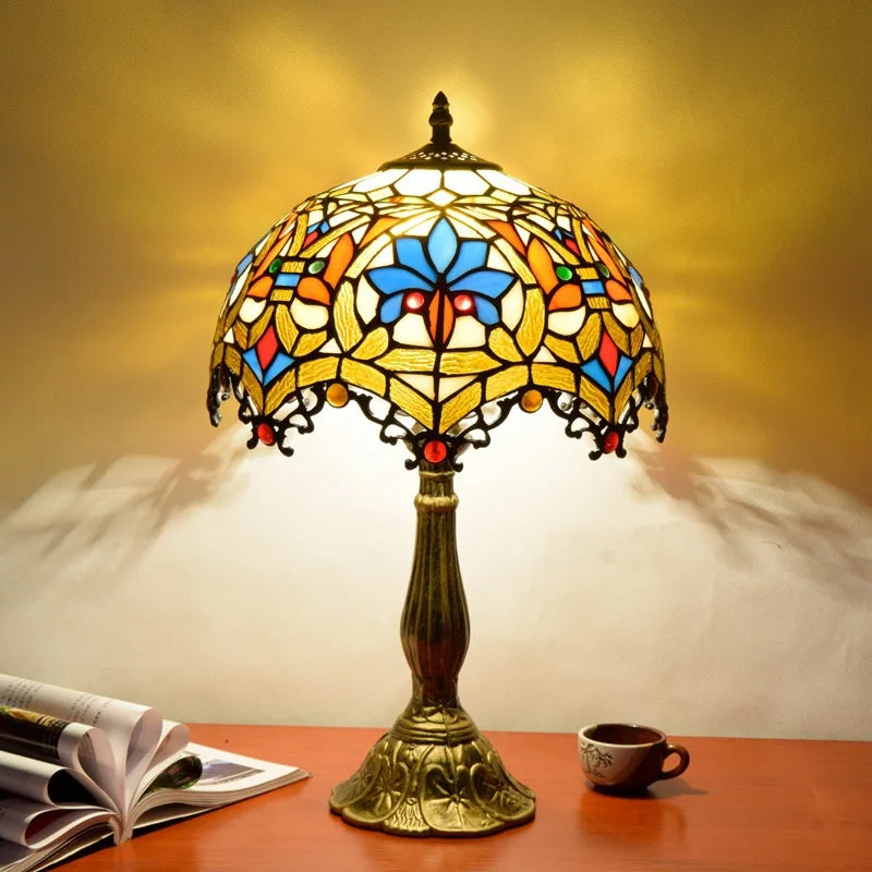 Tiffany Stained Glass Lamp