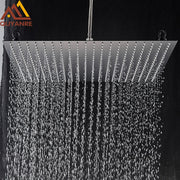 Matte Black 20inch Rainfall Shower Head