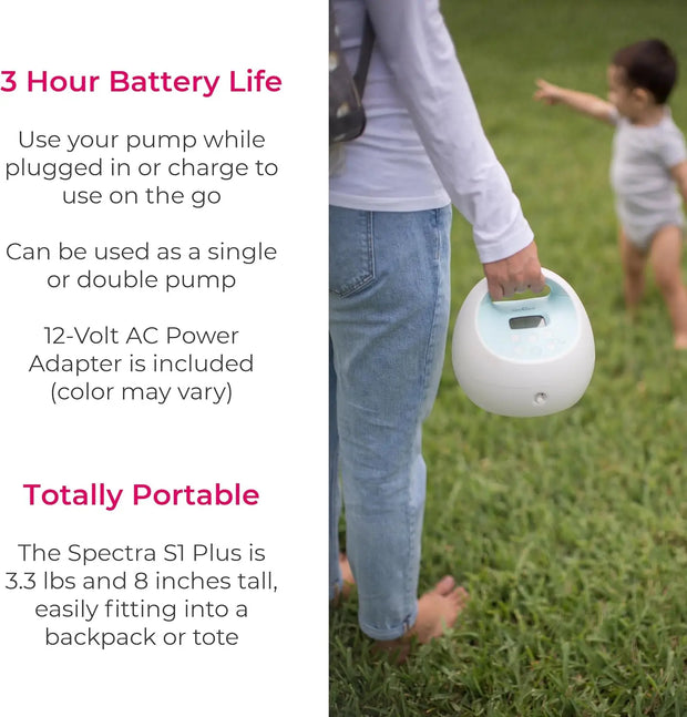 Electric Breast Milk Pump with Tote Bag