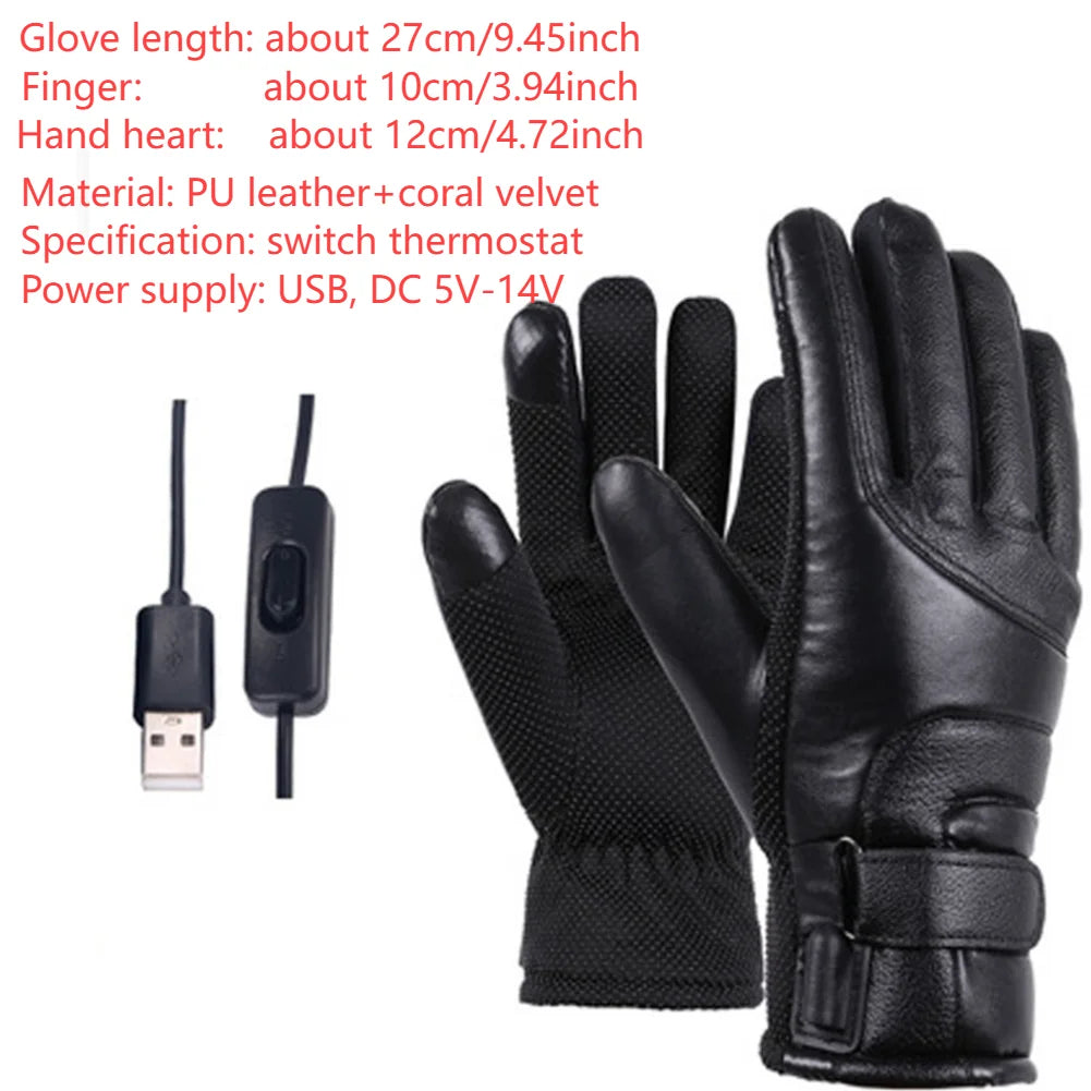 USB Rechargeable Electric Gloves