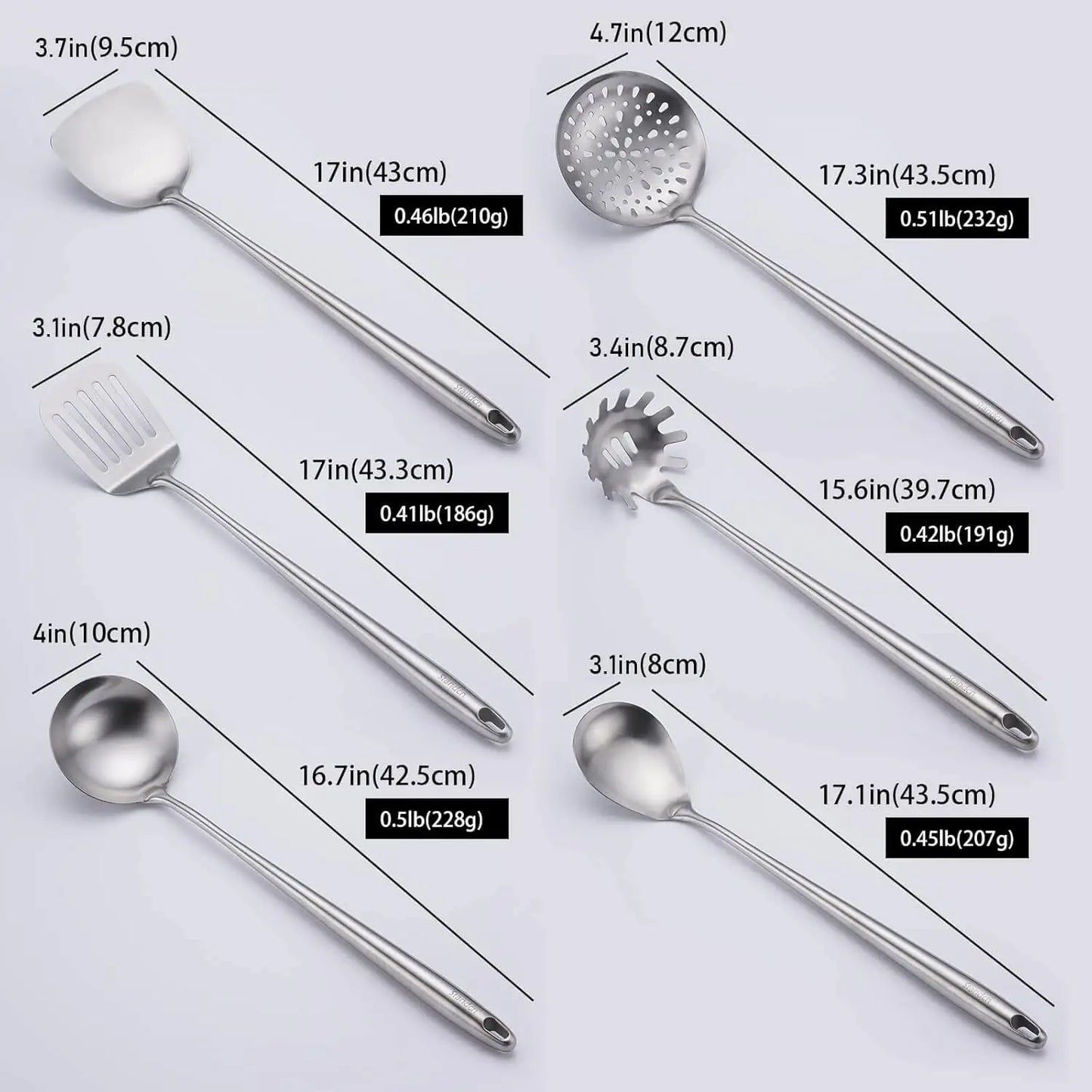 Stainless Steel Kitchen Set