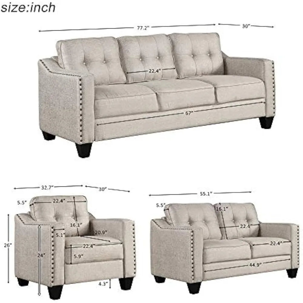 Sectional Sofa Set