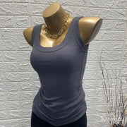 Round Neck Sleeveless Tank