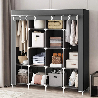 Wardrobe Storage Organizer With Non-Woven Fabric