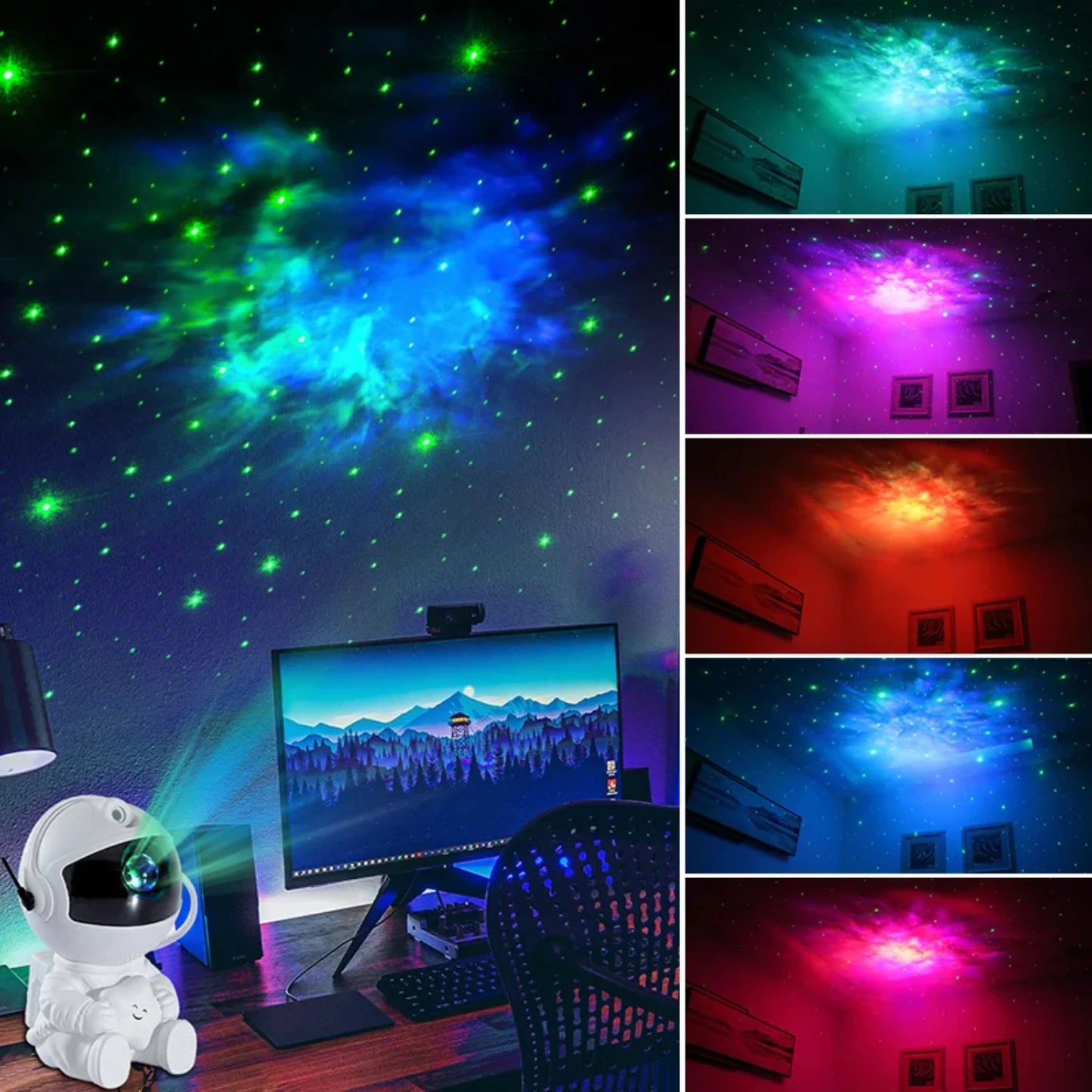 Astronaut  Starry Sky Projector Lamp