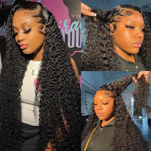 Deep Wave Frontal Wig Curly