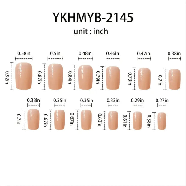 Snowflake Acrylic Full Cover Nail