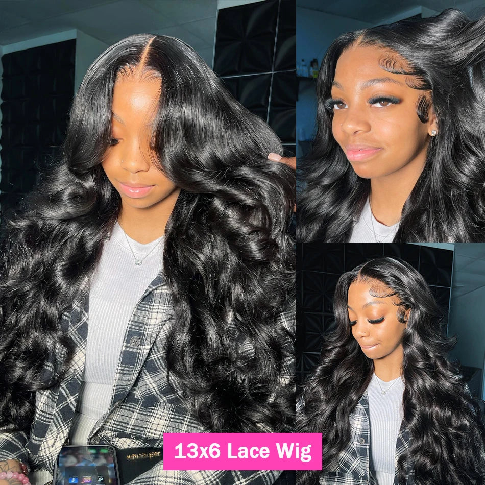 250% Body Wave 13x6 Lace Frontal Wigs