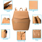 Diaper Backpack with Changing Pad