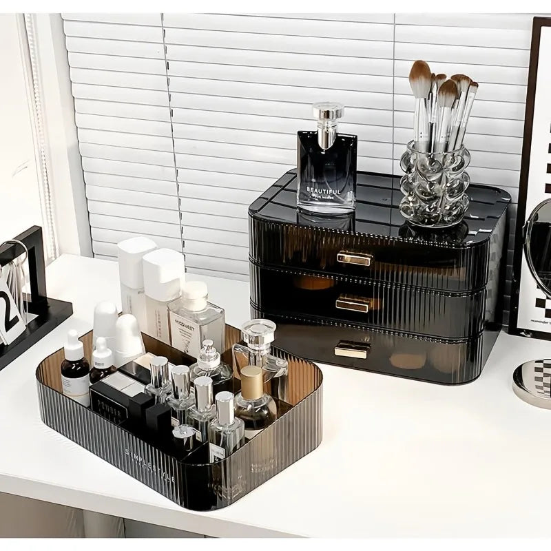 Makeup Organizer with Stackable Drawers for Cosmetic