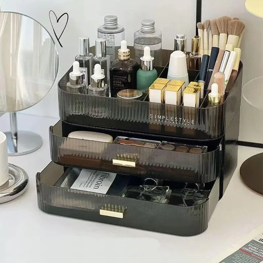 Makeup Organizer with Stackable Drawers for Cosmetic