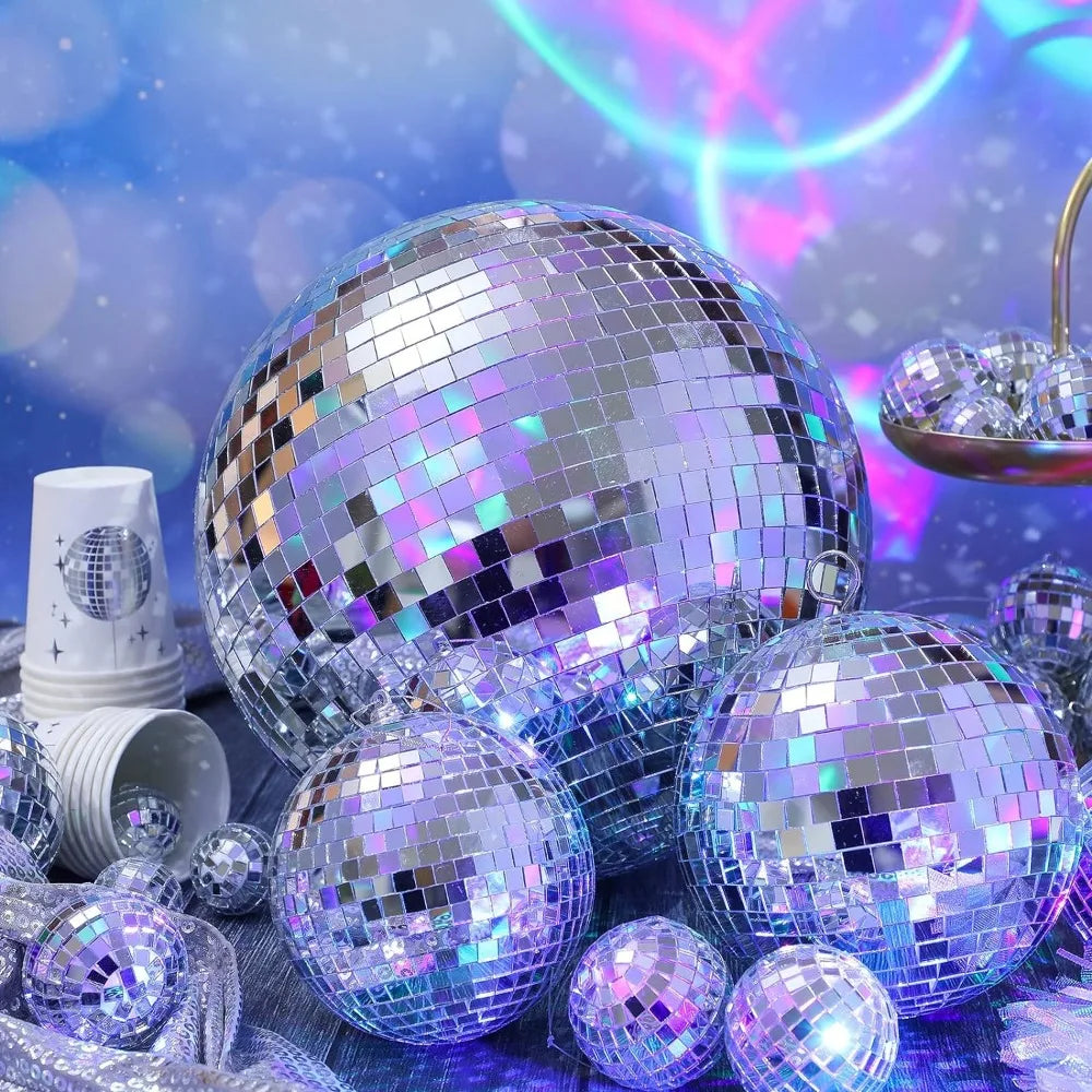 Disco Balls Ornaments Different Sizes