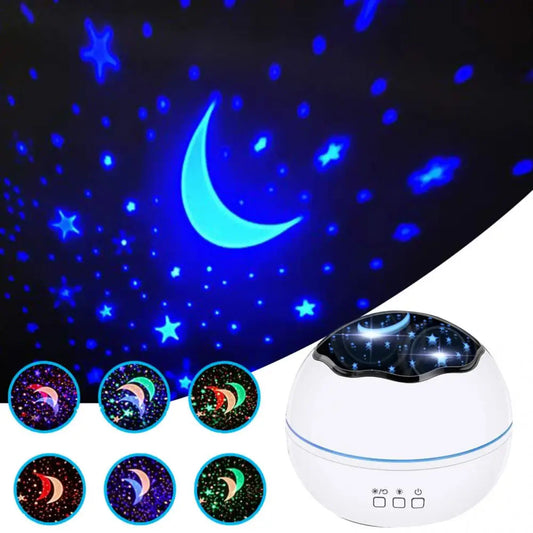 Rotating LED Night Light