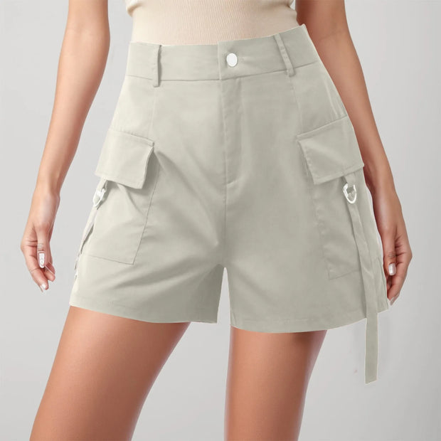 Pressed Pleated Shorts