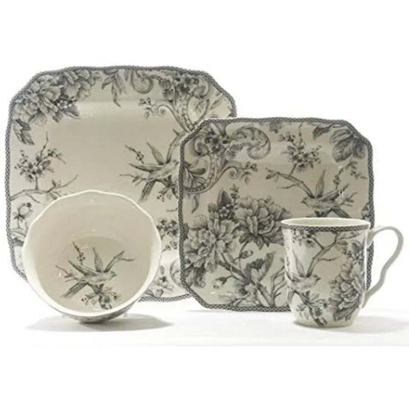 16-Pieces Dinnerware Set