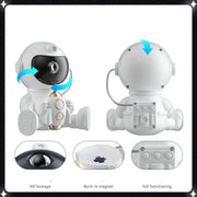Rocket astronaut projector lamp