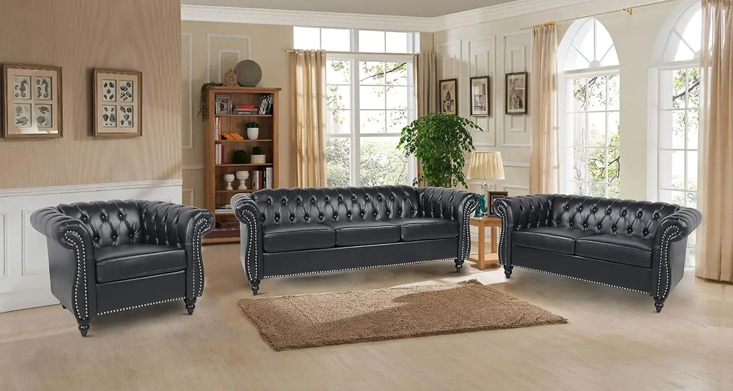 2 Pieces Sofa Set