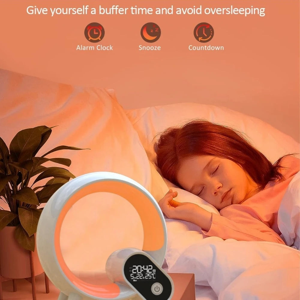 Wake Up Light Sunrise Alarm Clock Ambient