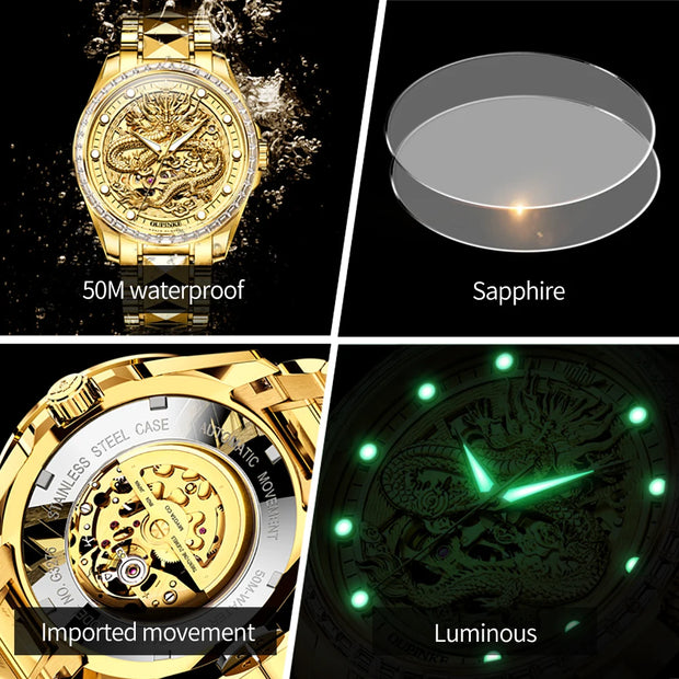 Men's Watches Waterproof Automatic