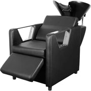 Backwash Chair Adjustable ABS Plastic Shampoo Bowl Sink with Leg support