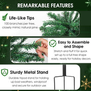 Christmas Tree Lights with 50 LEDs