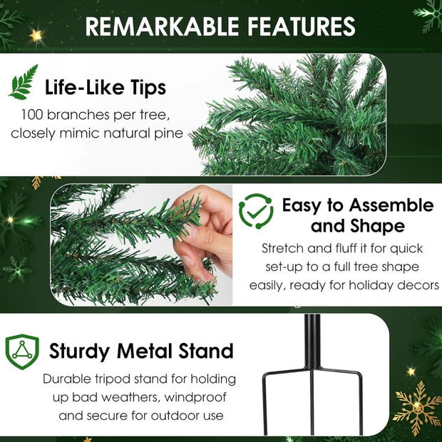 Christmas Tree Lights with 50 LEDs
