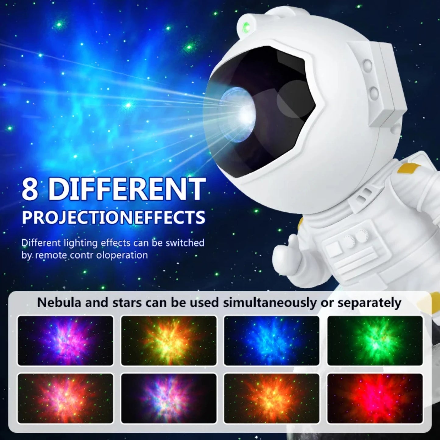 Astronaut  Starry Sky Projector Lamp