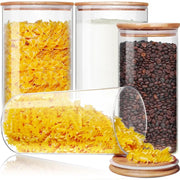 Glass Canisters with Airtight Lids