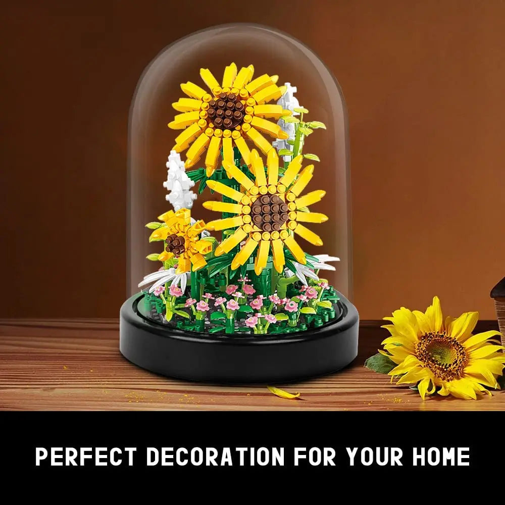 Building Kit DIY Flowers with Cover