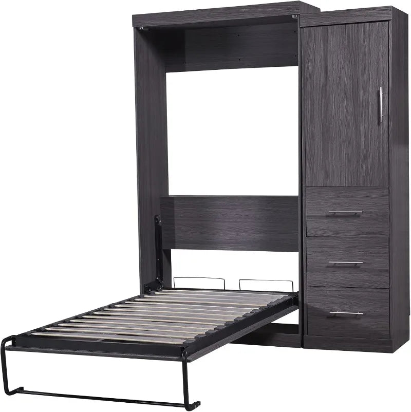 Murphy Bed Space-Saving Wall Bed with Wardrobe