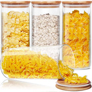 Glass Canisters with Airtight Lids