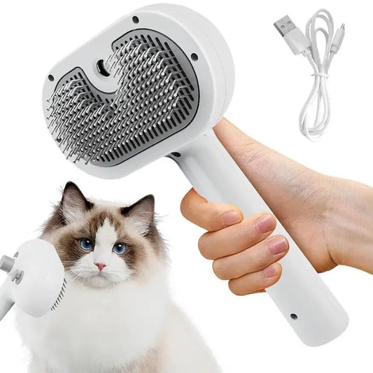 Self Cleaning Dog Brush grooming Removes cat hairs and dog