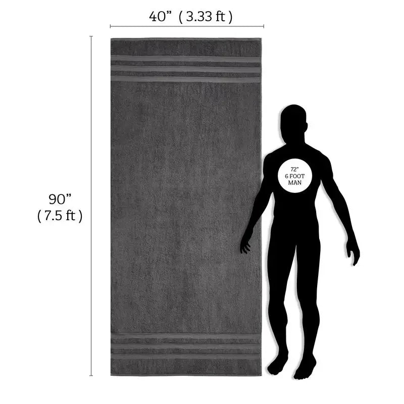 Extra Large Bath Towel - 40"x90"