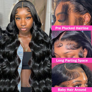 250% Body Wave 13x6 Lace Frontal Wigs