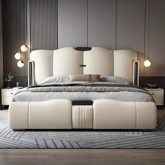 Leather Bed