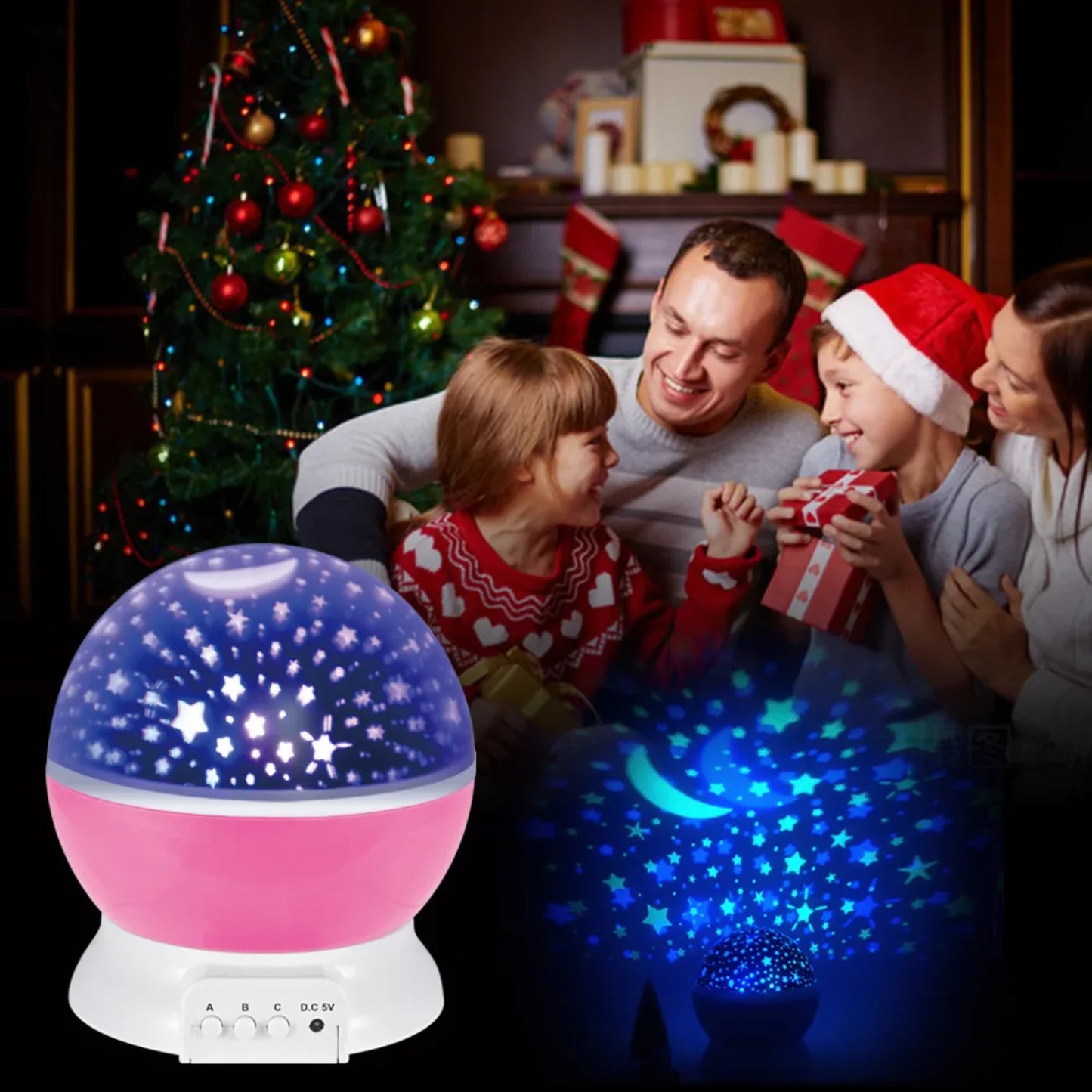 Star Projector LED Night Light