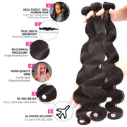 Brazilian Body Wave Human Hair Bundles