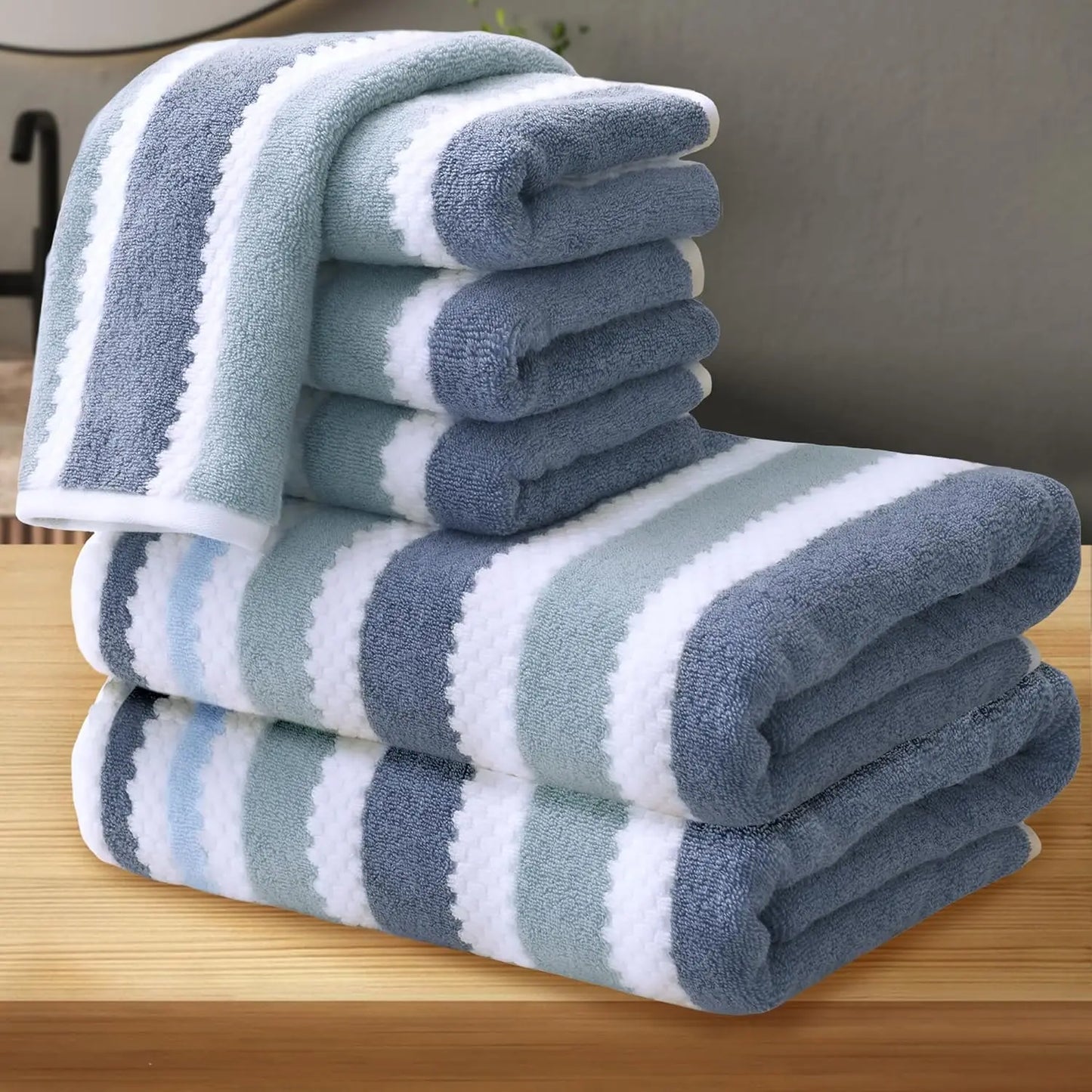 6 Piece Towels Set