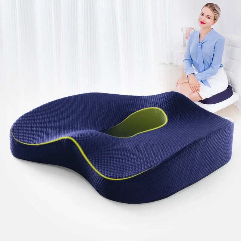 Memory Foam Orthopedic Pillow Seat Cushion