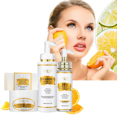 Vitamin C Cream for Face, Anti Aging Serum with Hyaluronic Acid