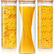Glass Canisters with Airtight Lids
