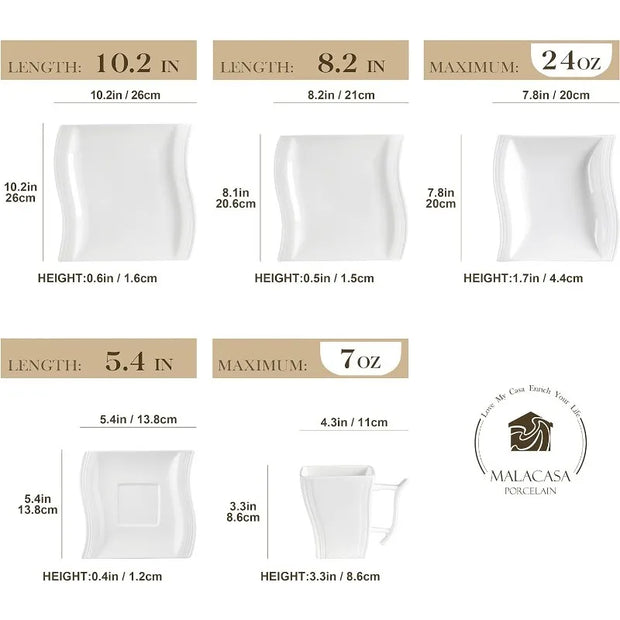 Porcelain Dinnerware Sets