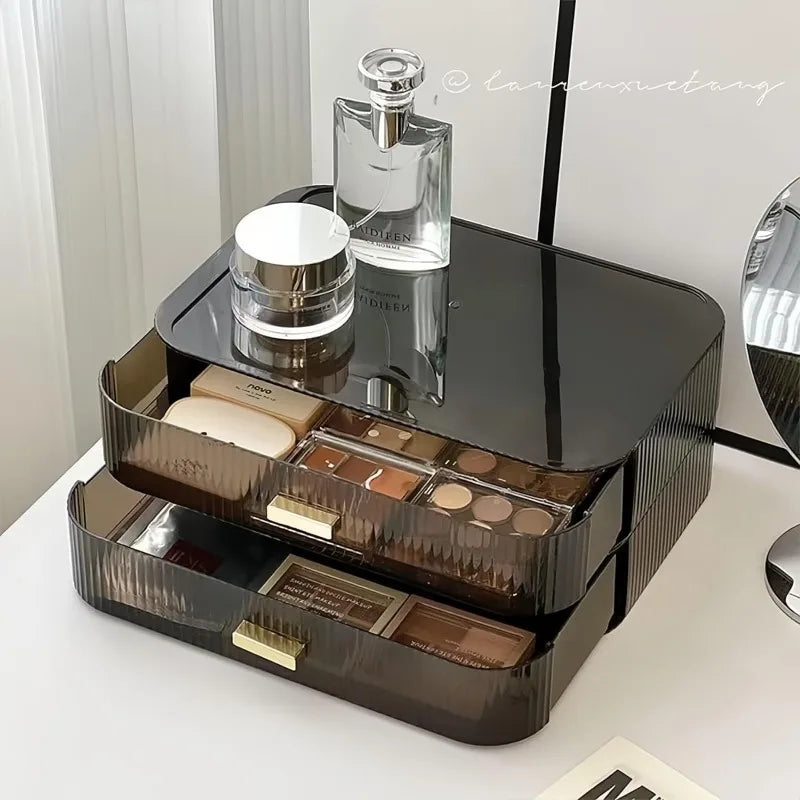 Makeup Organizer with Stackable Drawers for Cosmetic