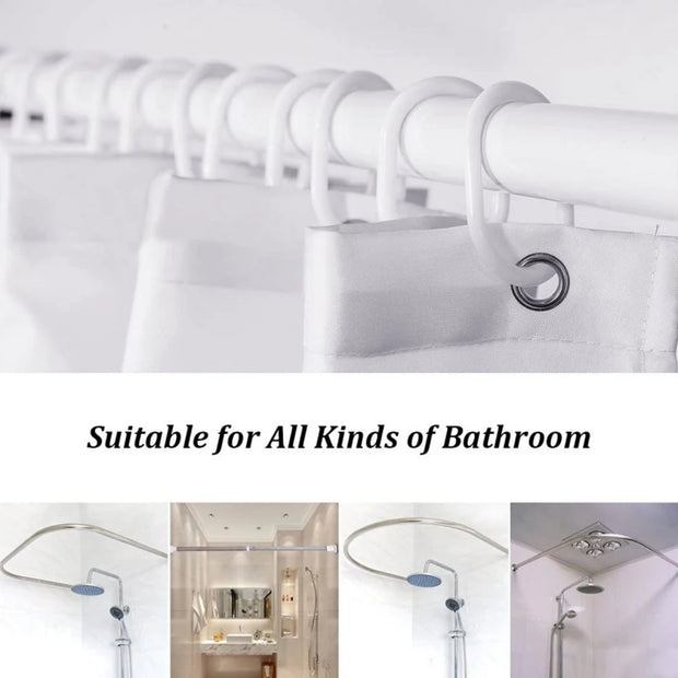 4 Pcs Shower Curtain Sets with 12 Hooks Flowers Floral with Non-Slip Rugs Toilet Lid Cover And Bath Mat Bathroom Decor Set